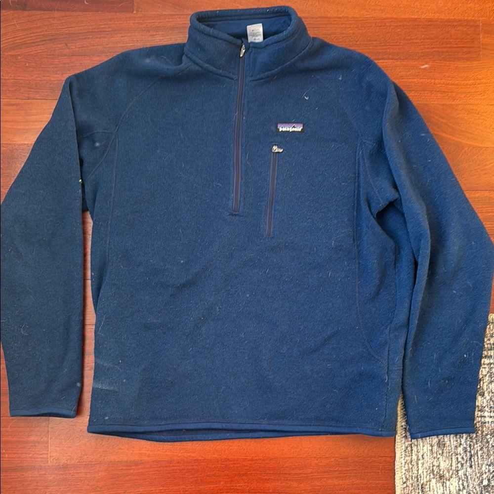 Patagonia better sweater blue
